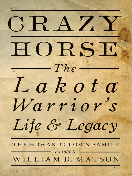 Title details for Crazy Horse by The Edward Clown Family - Available